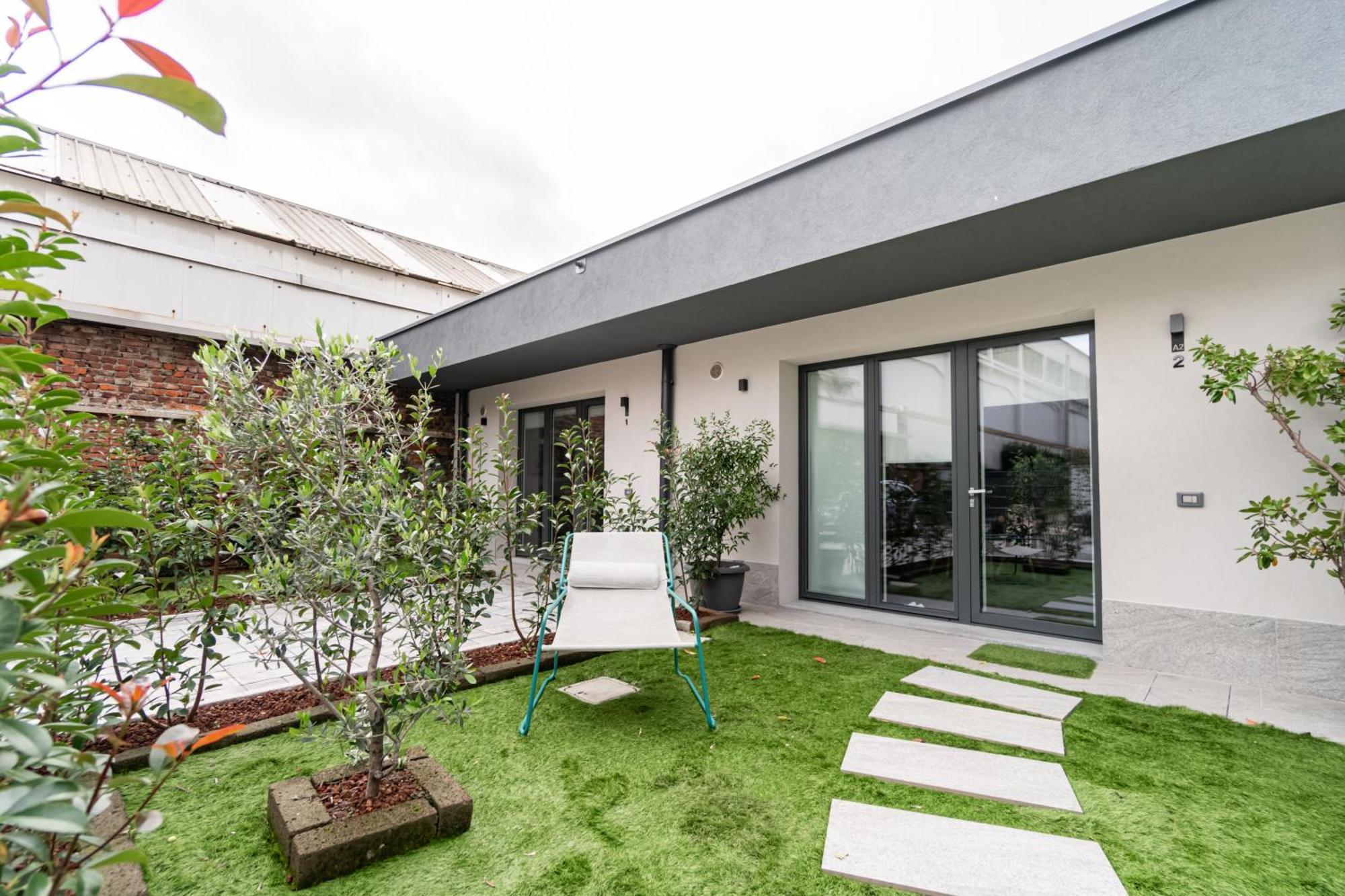 شقة Urban Garden Lofts By Blue Velvet Livings ميلان المظهر الخارجي الصورة